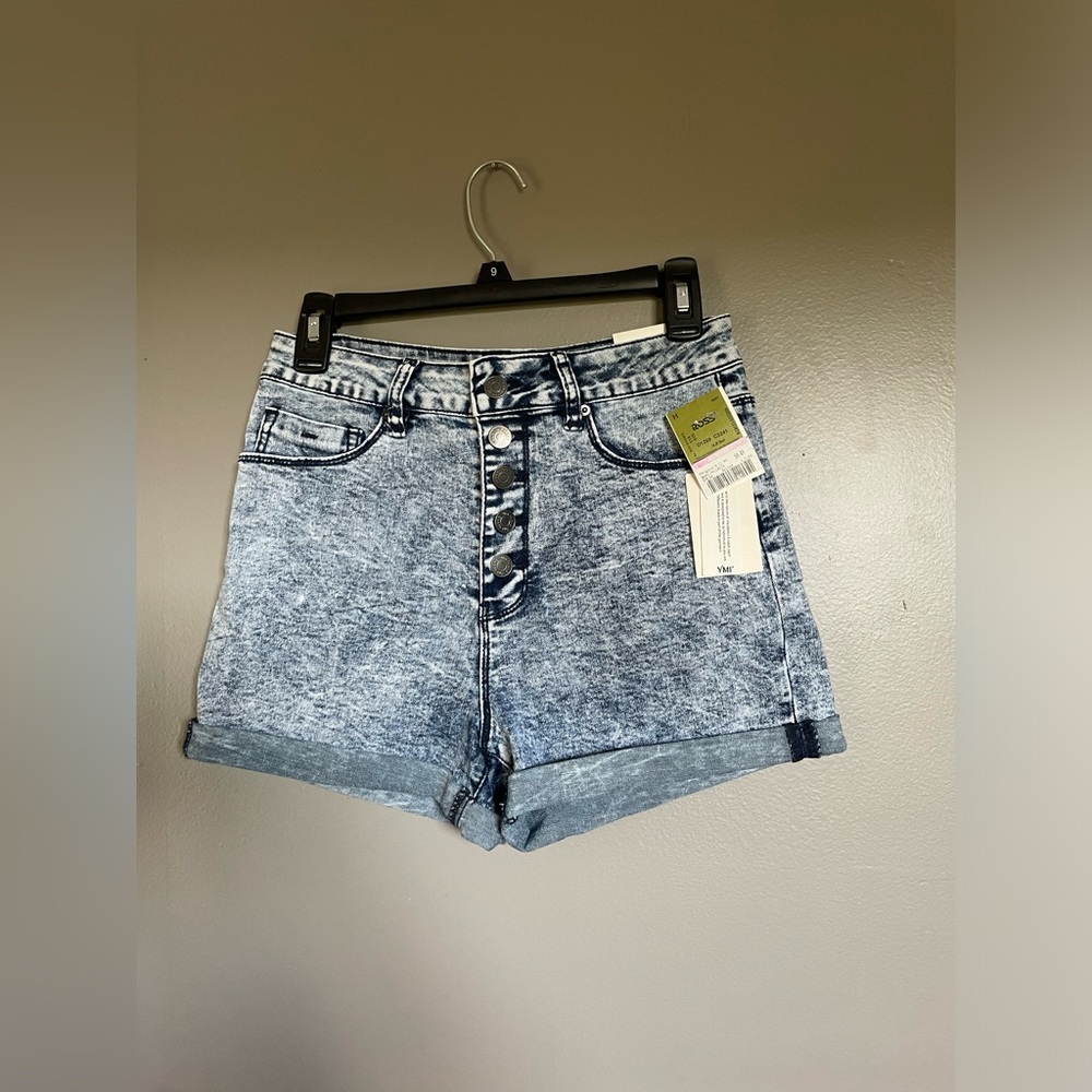 NWT YMI high rise denim shorts